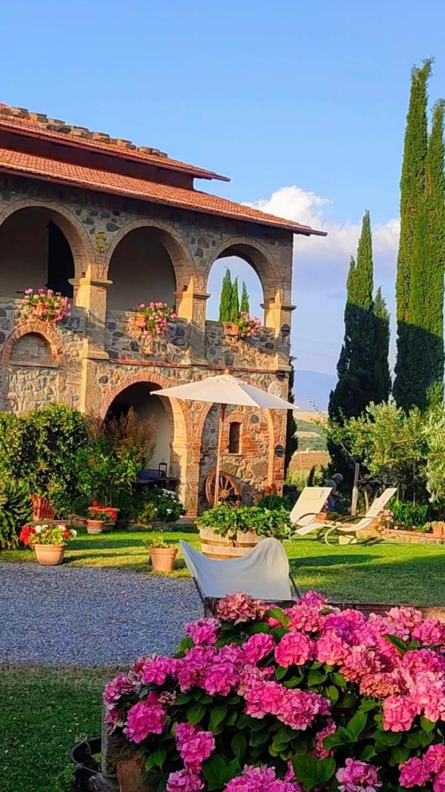 Agriturismo Il Pozzo Castiglione dʼOrcia Exterior foto